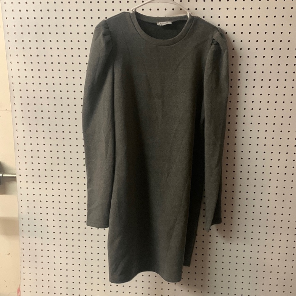 Revamped sweater dress